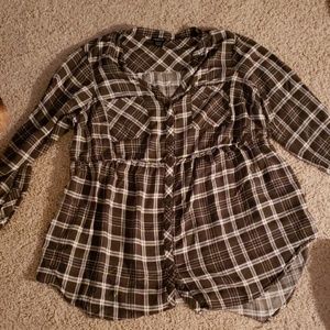 Torrid Button-down Tunic